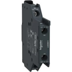 Schneider-Electric-LAD8N11-Auxiliary-Contact-Block_-1NO-1NC_-10A_-Side_-TeSys-Deca-Series